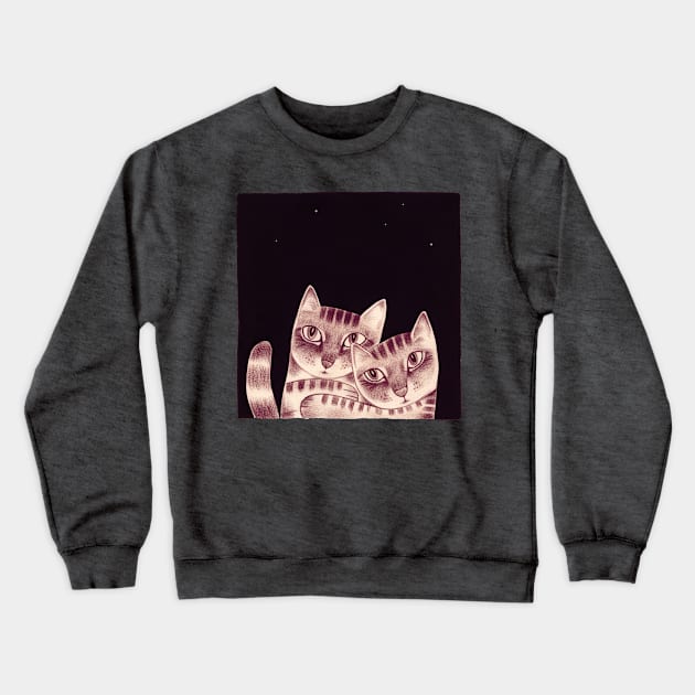 Together in the Dark Crewneck Sweatshirt by John & Wendy